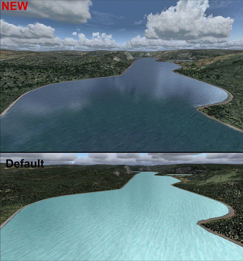 Water & Clouds v3 for FS2004