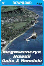 MegaSceneryX: Hawaii - Honolulu & The Island Of Oahu (FSX)