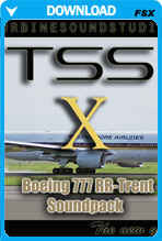 Boeing 777 Trent soundpack for FSX