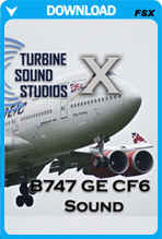 Boeing 747 GE SoundPack For FSX