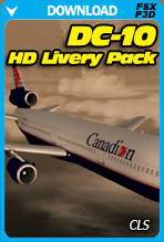 CLS - DC10 Collection HD Livery Pack (FSX/P3D)