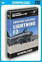 English Electric Lightning F3 X (FSX+P3D)