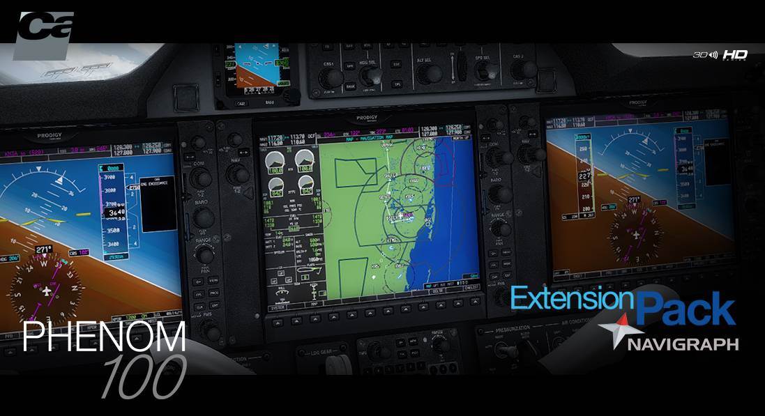Navigraph Extension Pack for E50P Phenom 100 (FSX/P3D)