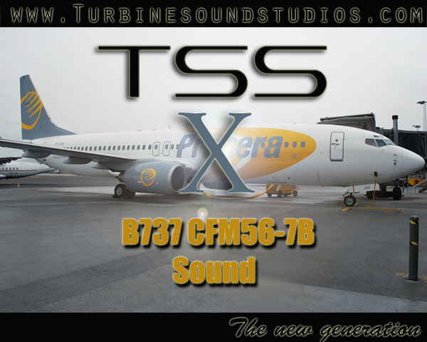 Boeing 737NG CFM56-7B Soundpack for FSX