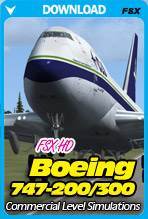 Boeing B747-200/300 HD for FSX