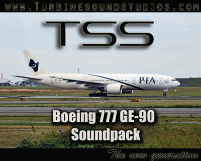 Boeing 777 GE-90 Soundpack For FS2004