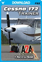 A2A Simulations Cessna 172 Trainer + Accusim