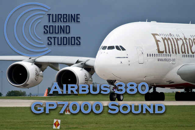 Airbus 380 GP7000 soundpack for FS2004