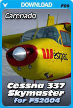 Cessna C337H Skymaster For FS2004