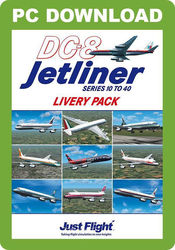 DC-8 Jetliner 10 to 40 Livery Pack