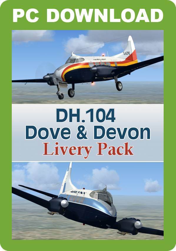 DH.104 Dove & Devon Livery Pack