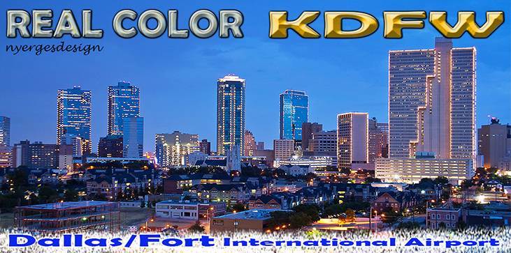 Real Color KDFW for Tower! 2011