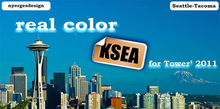 Real Color KSEA for Tower! 2011
