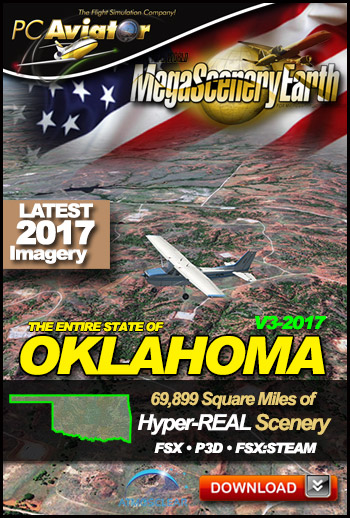 MegaSceneryEarth 3 - Oklahoma (2017)