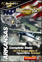 MegaSceneryEarth 2.0 - Arkansas Complete State