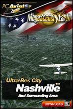 MegaSceneryEarth 2.0 - Ultra-Res Cities - Nashville