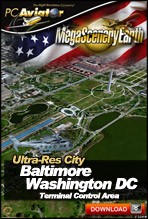MegaSceneryEarth 2.0 - Ultra-Res Cities - Baltimore/Washington DC