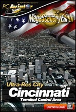 MegaSceneryEarth 2.0 - Ultra-Res Cities - Cincinnati