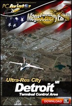 MegaSceneryEarth 2.0 - Ultra-Res Cities - Detroit