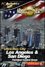 MegaSceneryEarth 2.0 - Ultra-Res Cities - Los Angeles & San Diego