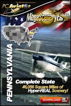 MegaSceneryEarth 2.0 - Pennsylvania Complete State