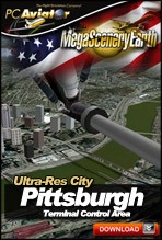 MegaSceneryEarth 2.0 - Ultra-Res Cities - Pittsburgh