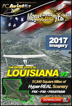 MegaSceneryEarth 3 - Louisiana