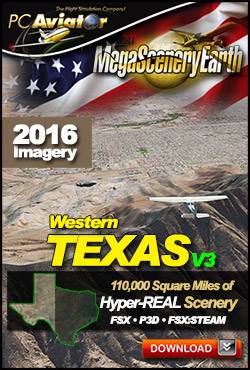 MegaSceneryEarth 3 - Texas West