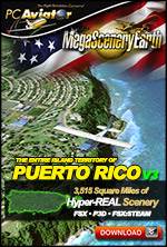 MegaSceneryEarth 3 - Puerto Rico 60 cm Ultra Res