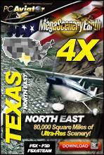 MegaSceneryEarth 4X - Texas (North East)