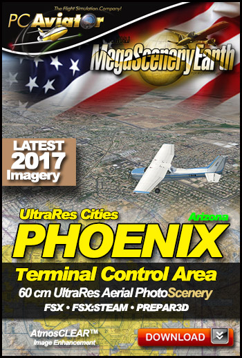 MegaSceneryEarth 3 - UltraRes Cities: Phoenix