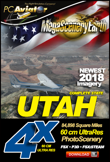 MegaSceneryEarth 4X Utah 60 cm Ultra Res