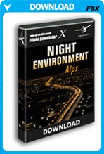 Night Environment: Alps (FSX)