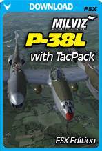 P-38L With TacPack For FSX