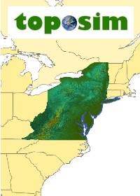 TopoSim - USA - Mid Atlantic Region
