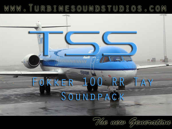 Fokker 100 RR-Tay Soundpack for FS2004