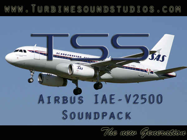 Airbus IAE-V2500 Soundpack for FS2004