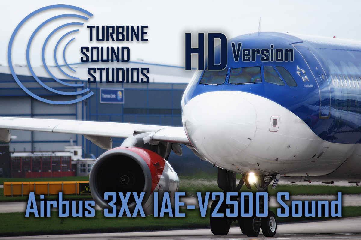 TSS Airbus 3XX IAE-V2500 HD FS2004 Sound Set