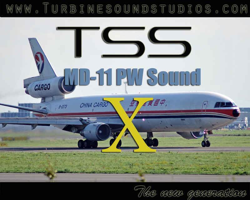 MD-11 PW SoundPack For FSX