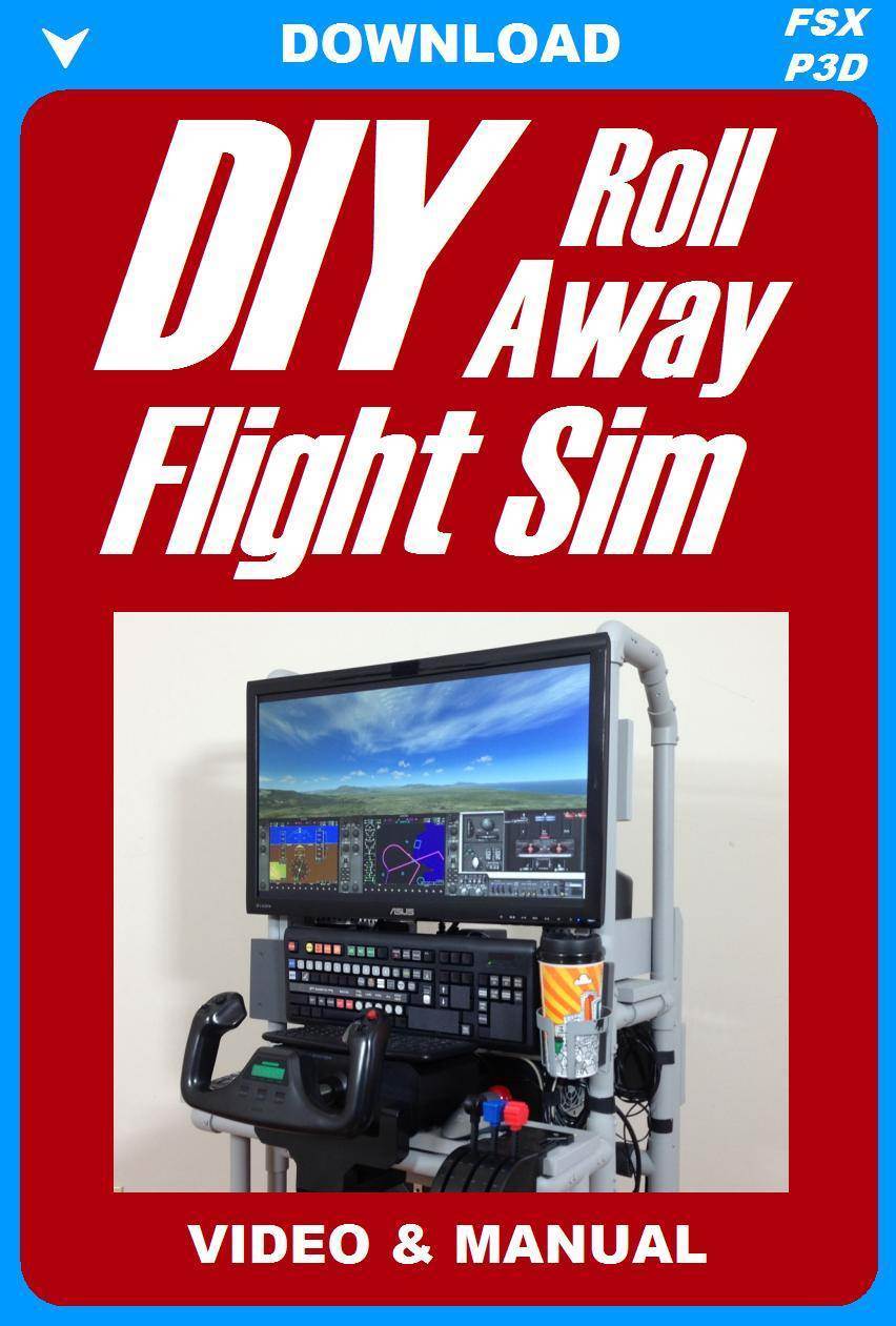 DIY Roll-Away Flight Sim Video