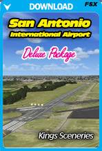San Antonio International Airport (KSAT) Deluxe Package