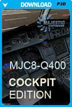 Majestic Software MJC8-Q400 COCKPIT Edition (P3D)