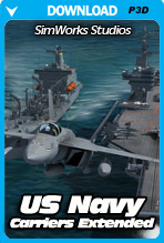 Carriers Extended: US Navy (P3D)