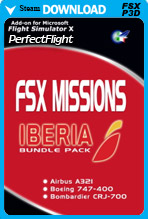 FSX Missions – IBERIA Bundle Pack Version