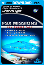 FSX Missions - KLM Bundle Pack (FSX)
