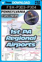 1st Pennsylvania Regional Airports Pack FSX-P3D