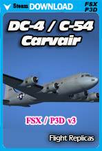 DC-4/C-54 Skymaster / Aviation Traders ATL98 Carvair (FSX/P3D)