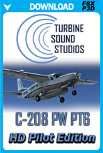 Cessna 208 PW-PT6 Pilot Edition Sound Package
