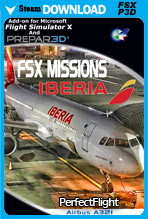 FSX Missions - Iberia A321 (FSX/P3D)