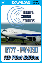 Boeing 777 PW4090 Pilot Edition Sound Pack